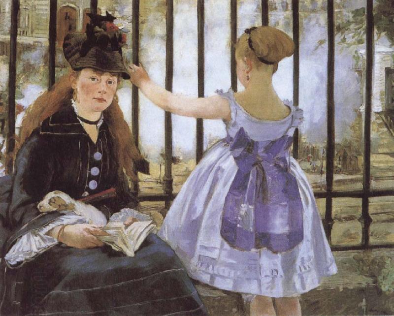 Edouard Manet The Railway,Gare Saint-Lazare